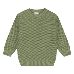Yuki - Kyoto organik pamuklu kazak | Yeşil