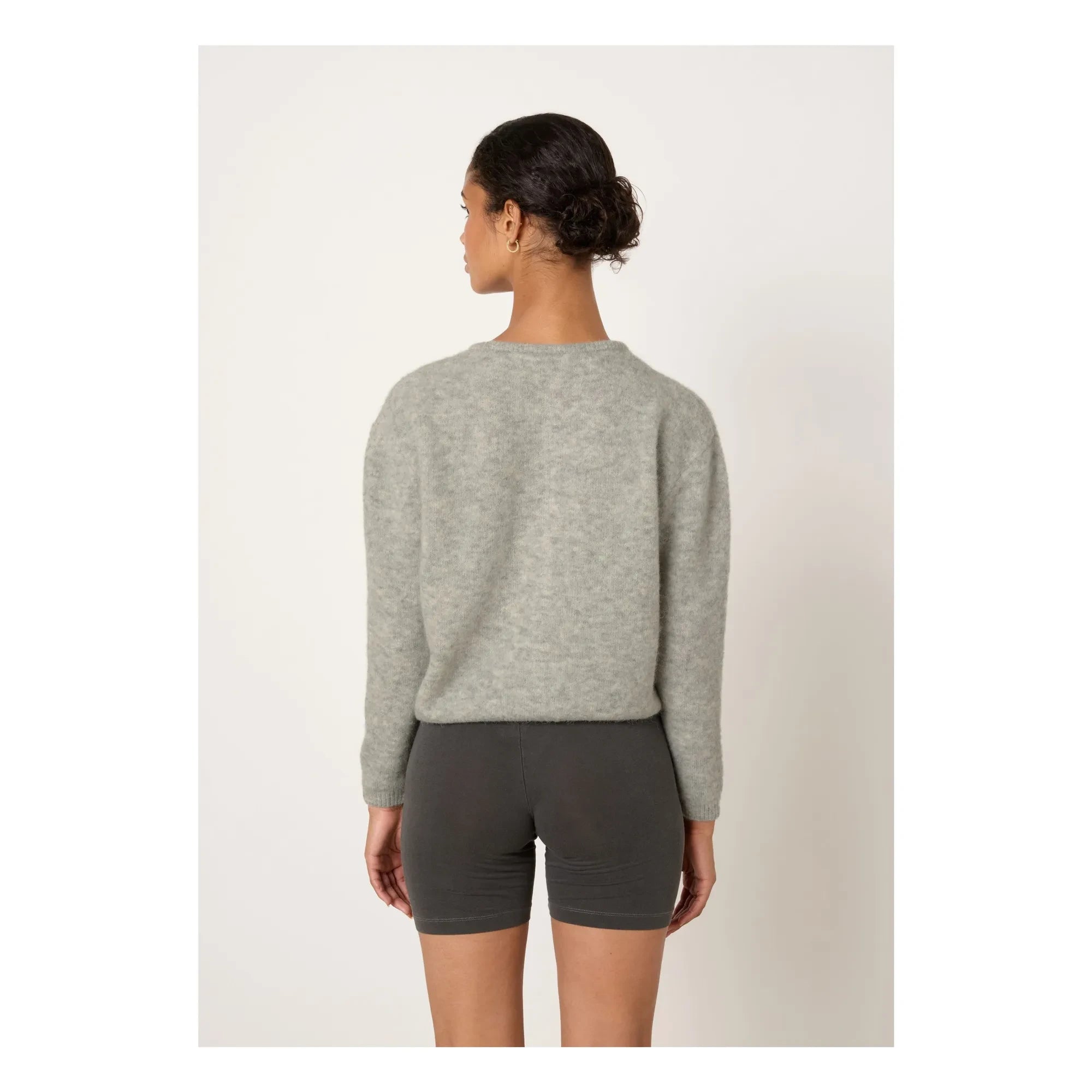 American Vintage - Vitow Alpaca & Wool Vest | Light Grey