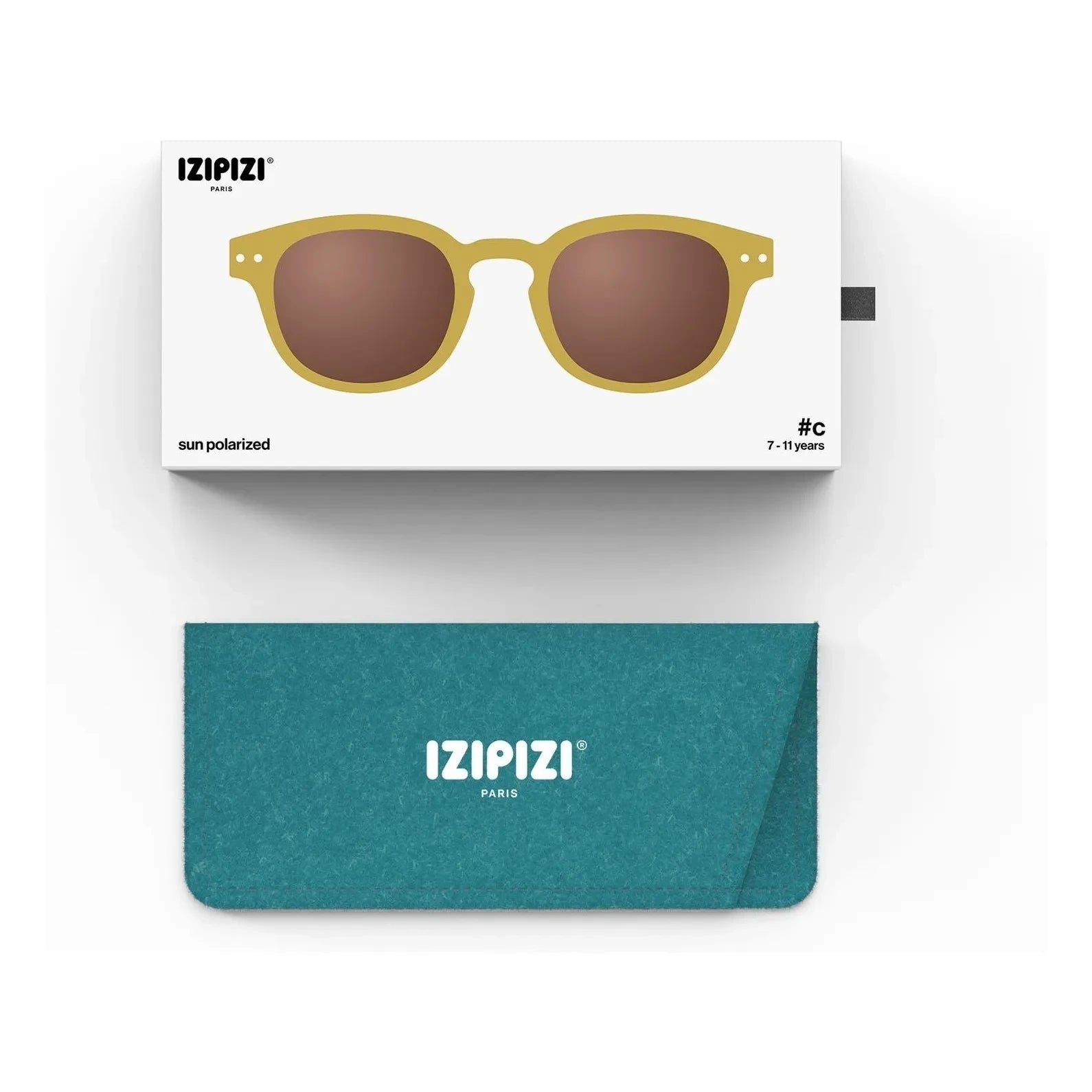 IZIPIZI - #C Junior Sunglasses | Light Khaki