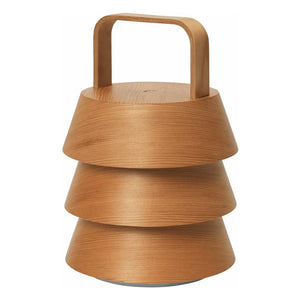 Ferm Living - Luver Portable Lamp | Brown