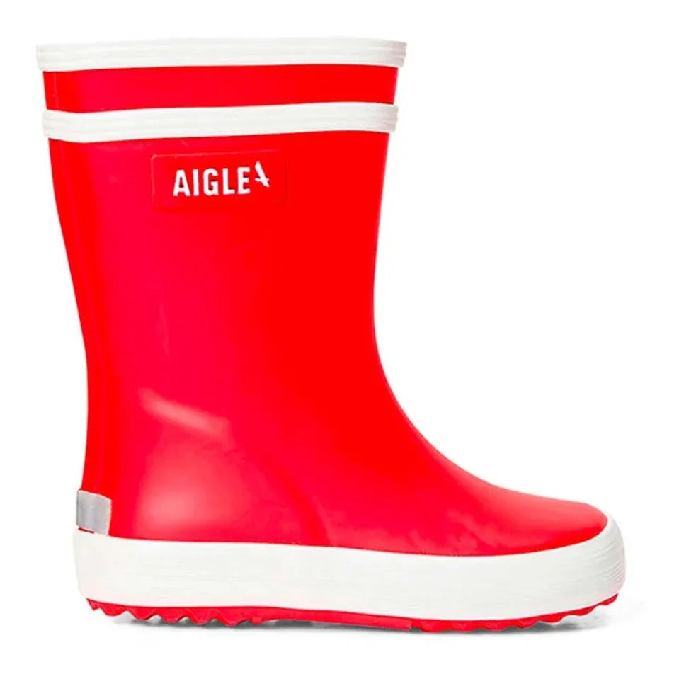 Aigle - Baby Flac Rain Boots | Red