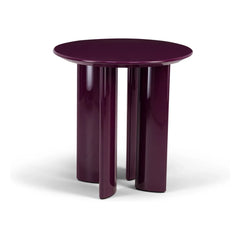 The Socialite Family - Carlotta Lacquered Side Table | Plum