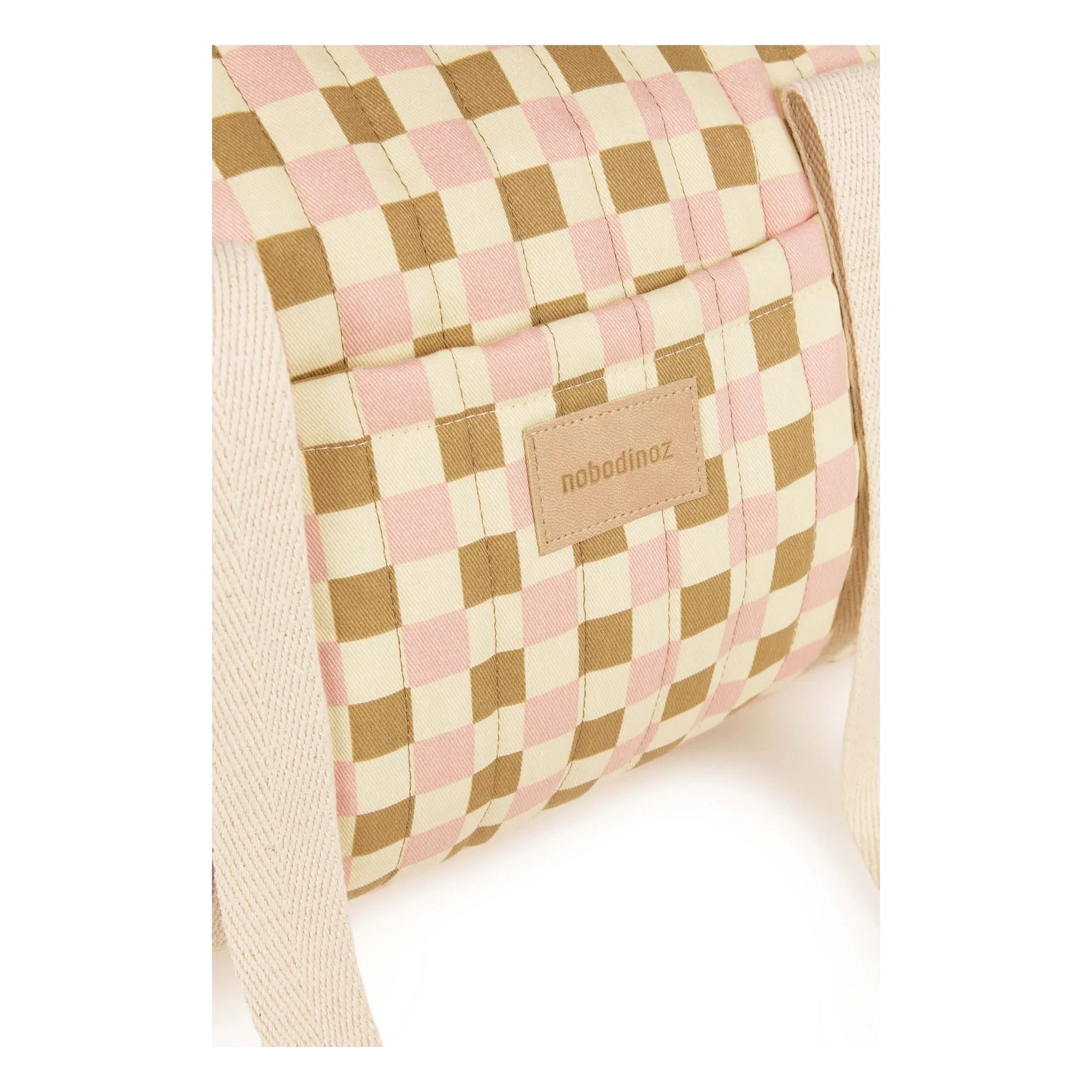Nobodinoz - Hyde Park Mosaic Weekend Bag | Pink