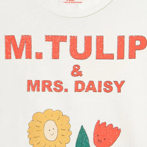 Tinycottons - M.Tulip Organic Cotton T-Shirt | White