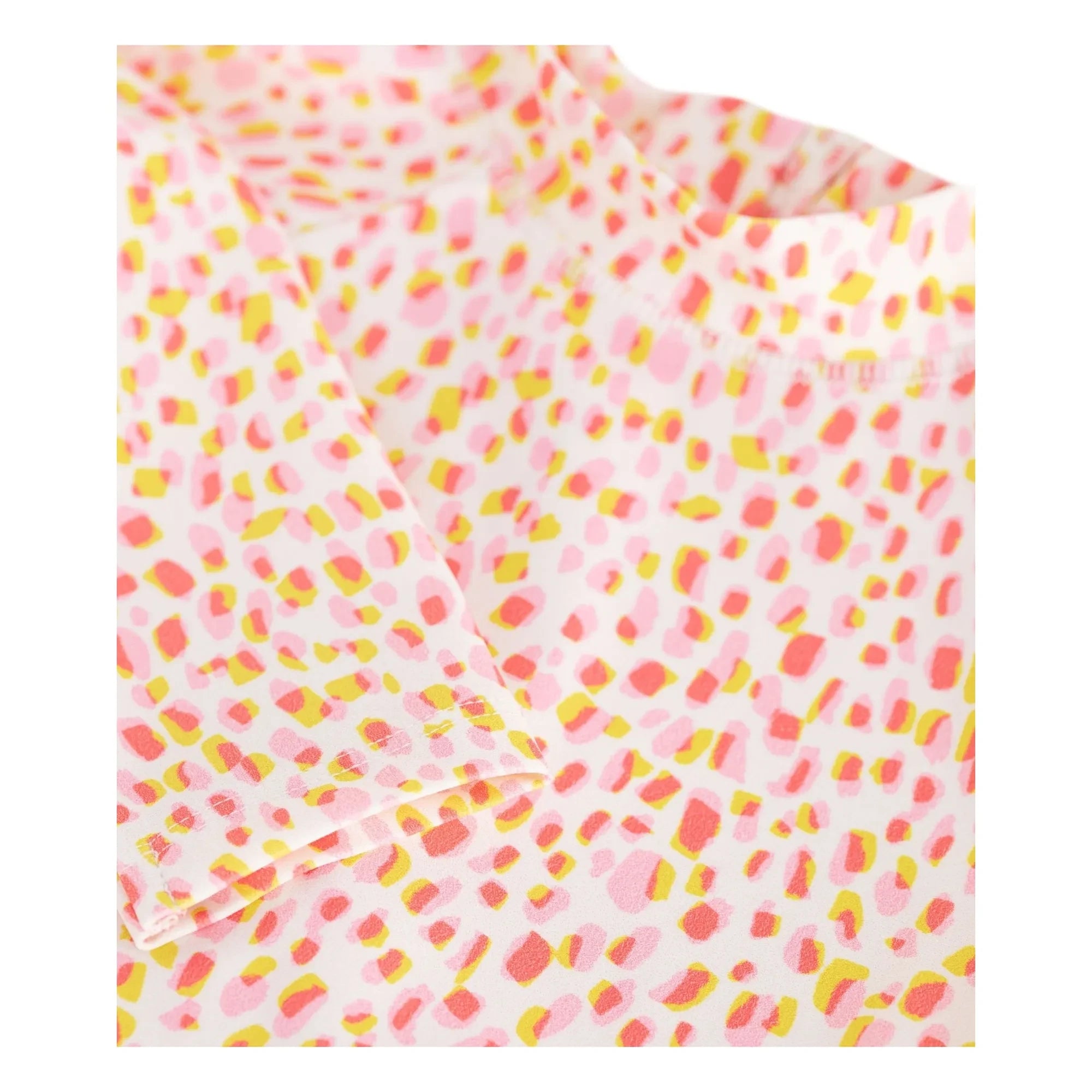 Petit Bateau - Polka Dot Long Sleeve Swimsuit | Pink
