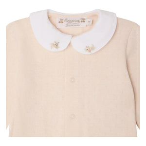Bonpoint - Cayla Pointelle Organik Pamuk Pajamas | Toz pembe
