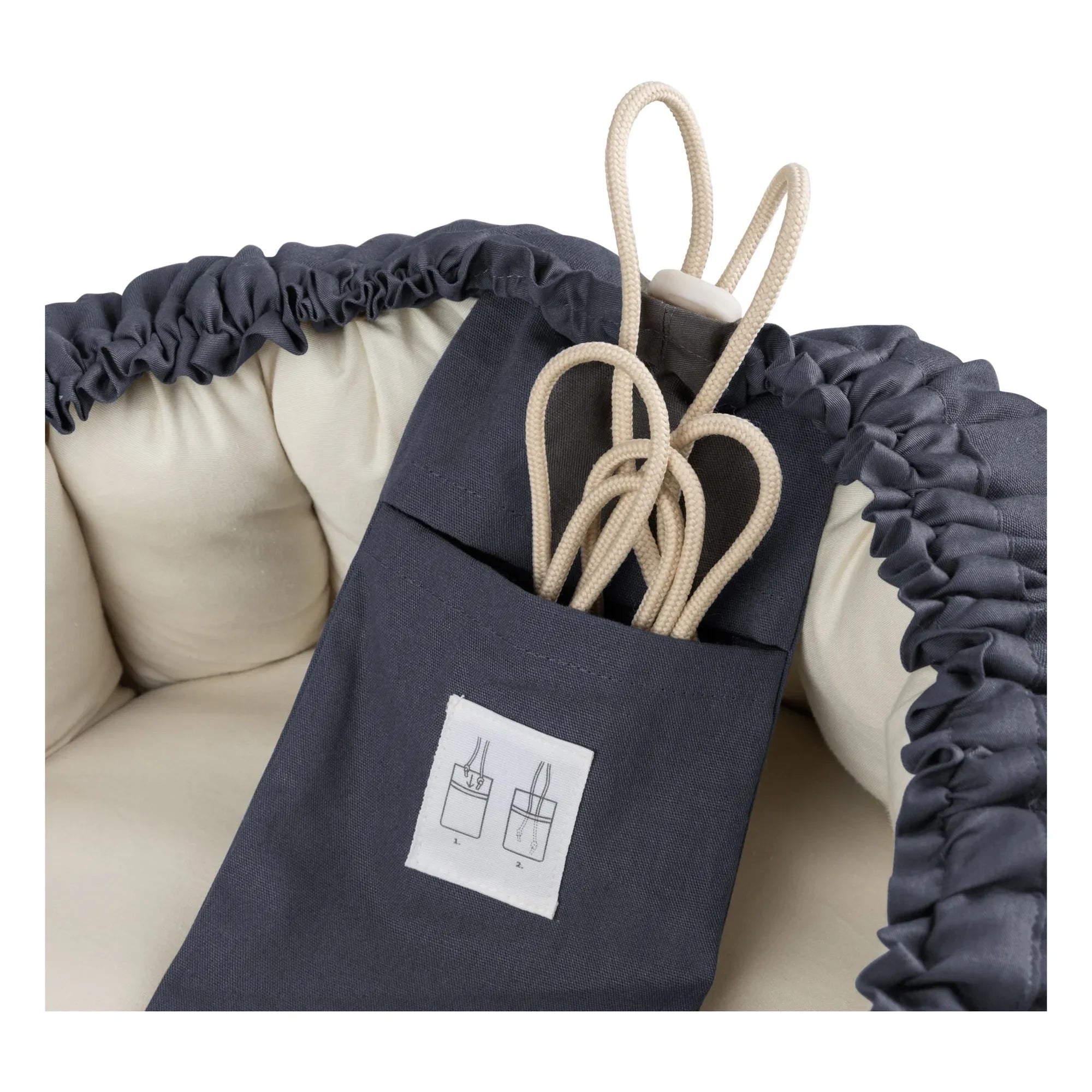 Sebra - 3-in-1 Baby Swaddle | Blue