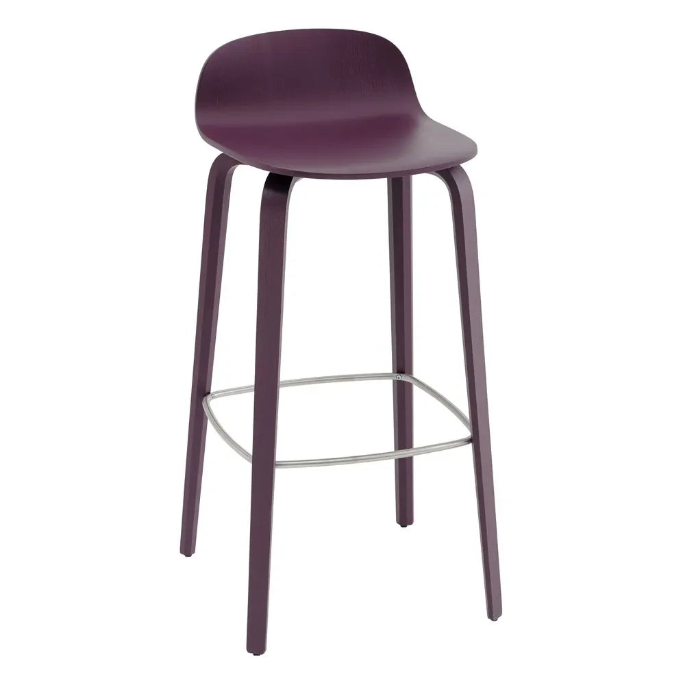Muuto - Visu 75 cm Bar Taburesi, Mika Tolvanen | Plum