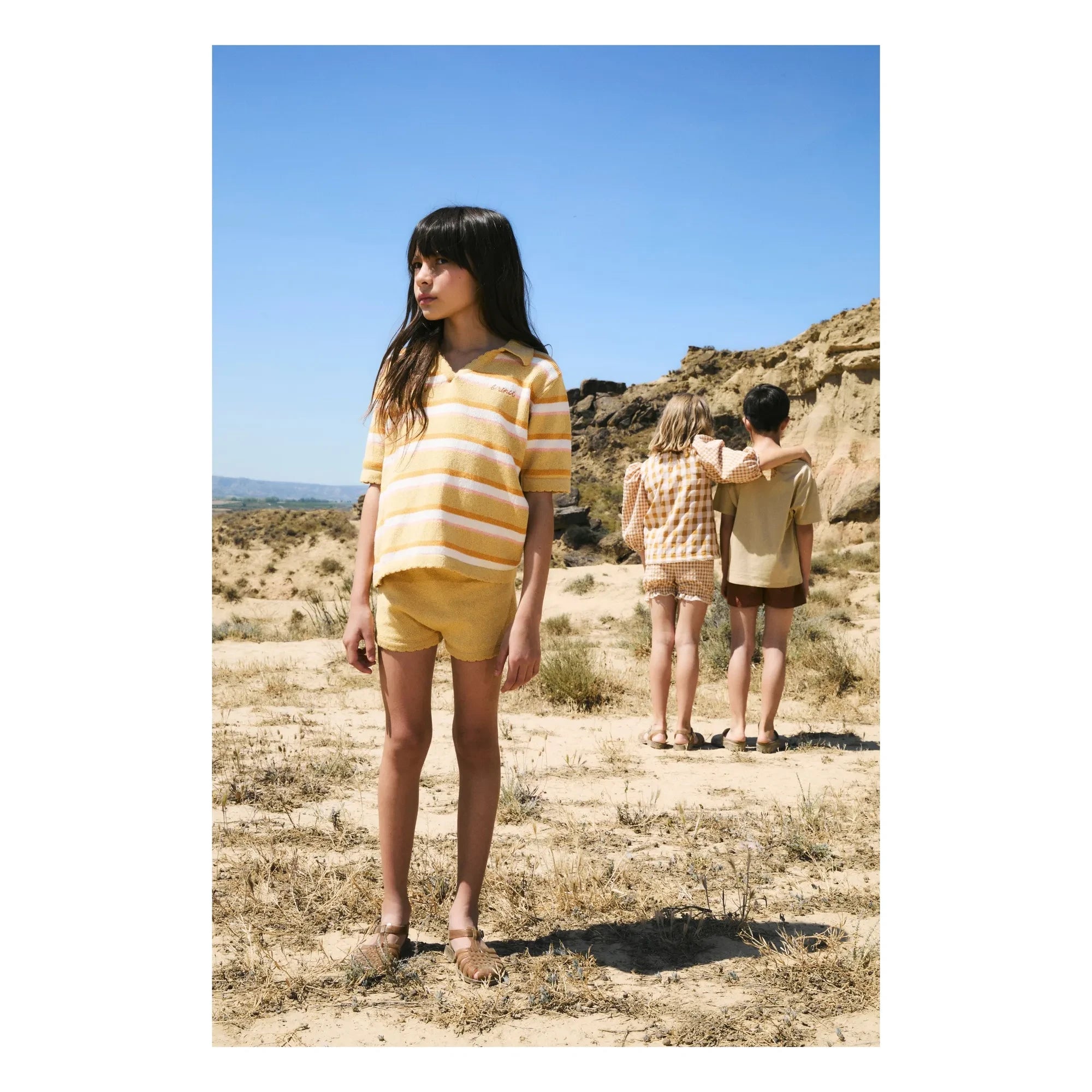 birinit - Fine Knit Shorts | Sand
