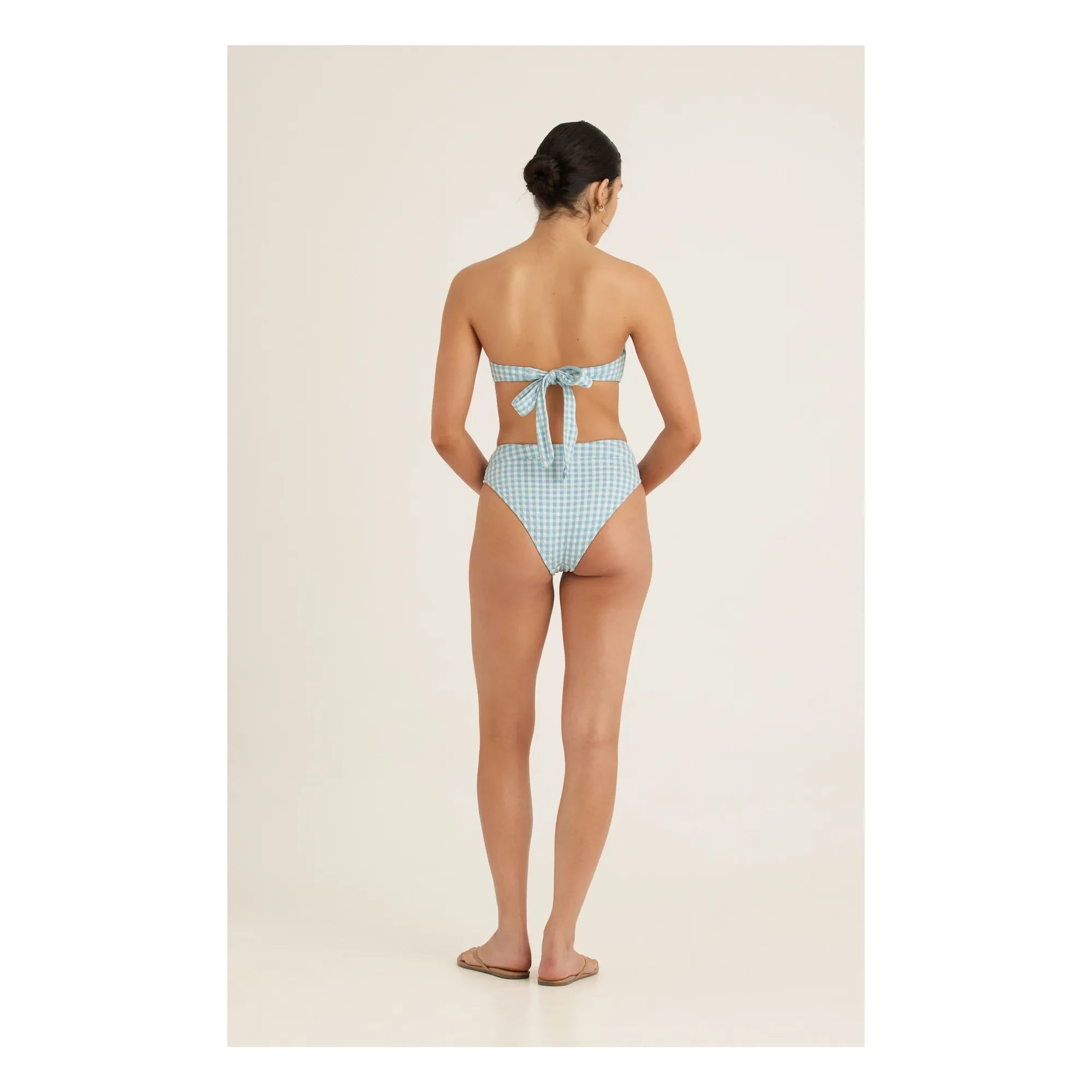 Peony - Vichy Mayo Bottom | Blue