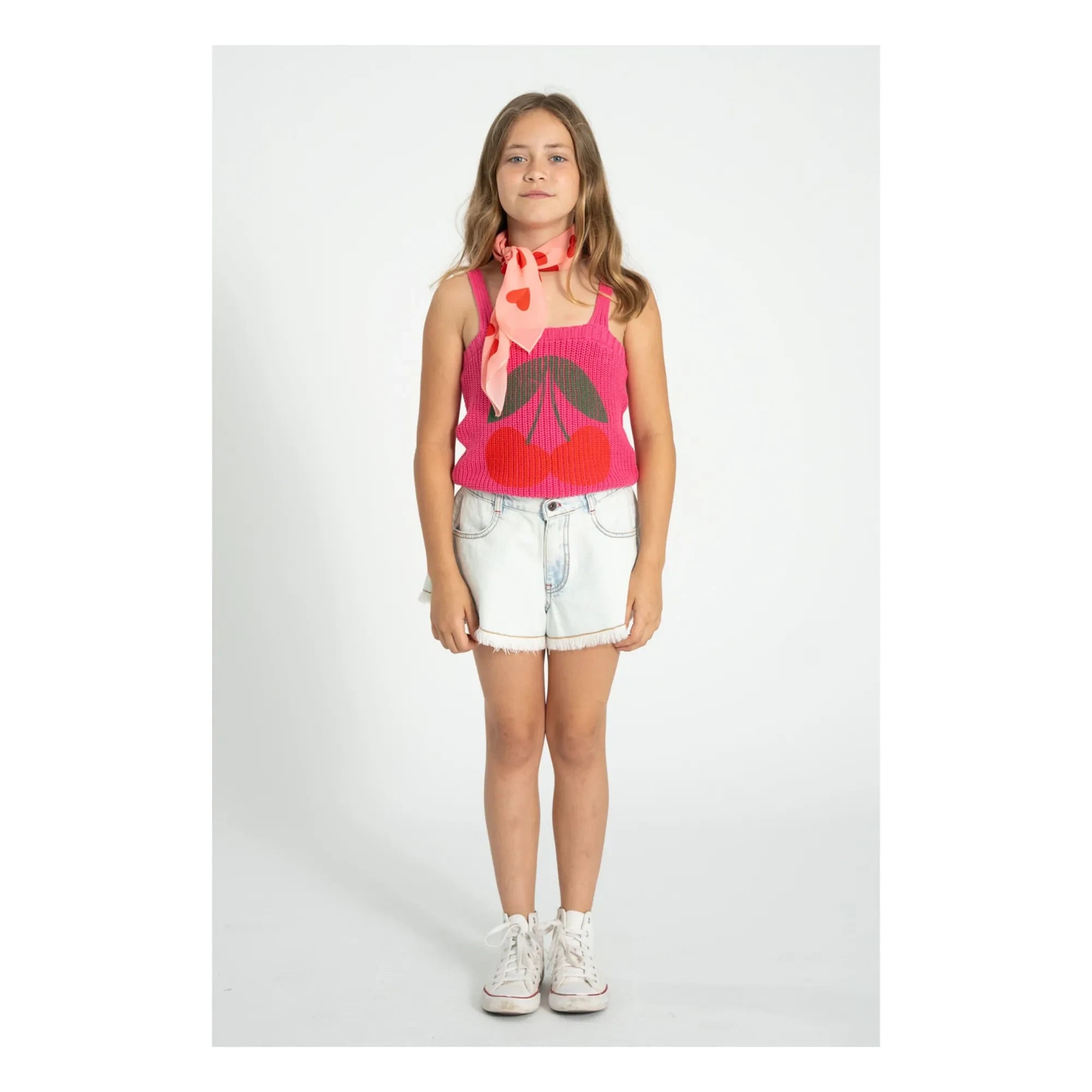 Piupiuchick - Distressed Denim Shorts | Washed Blue