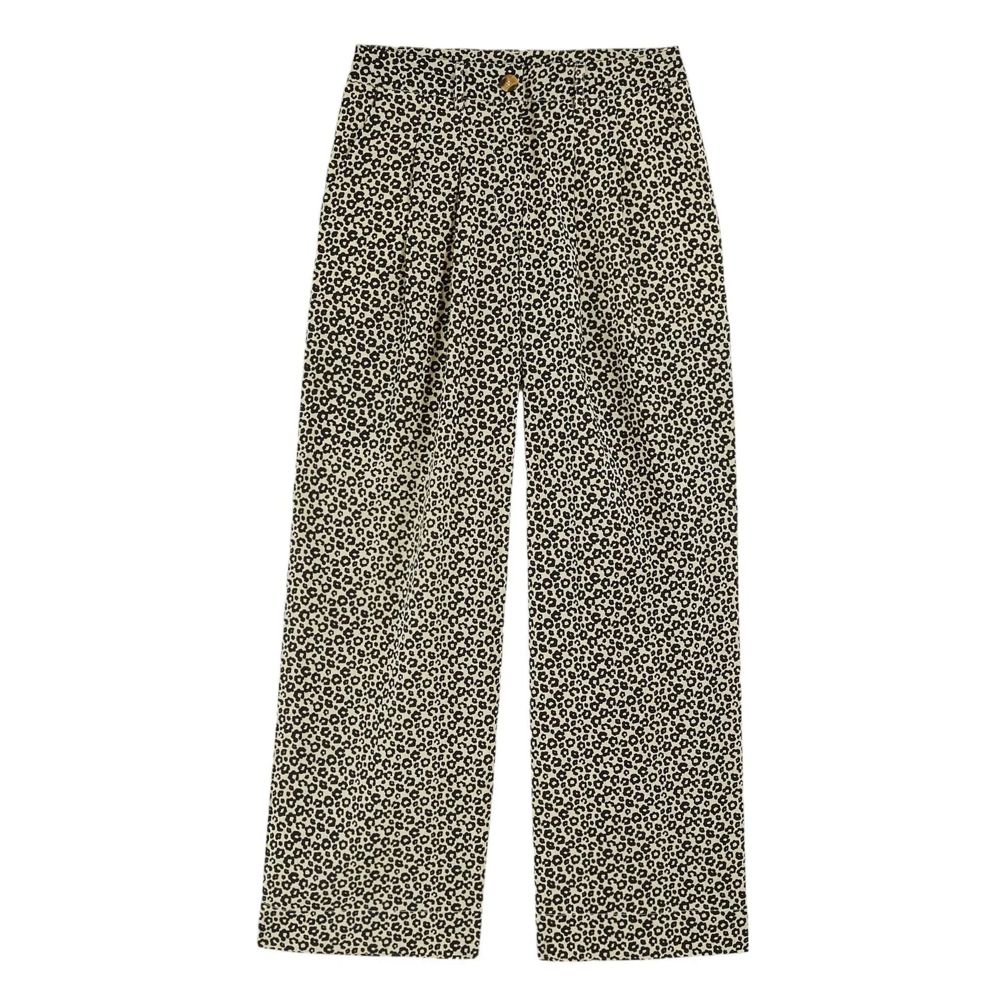Emile et Ida - Bengal Leopard Pants | Black