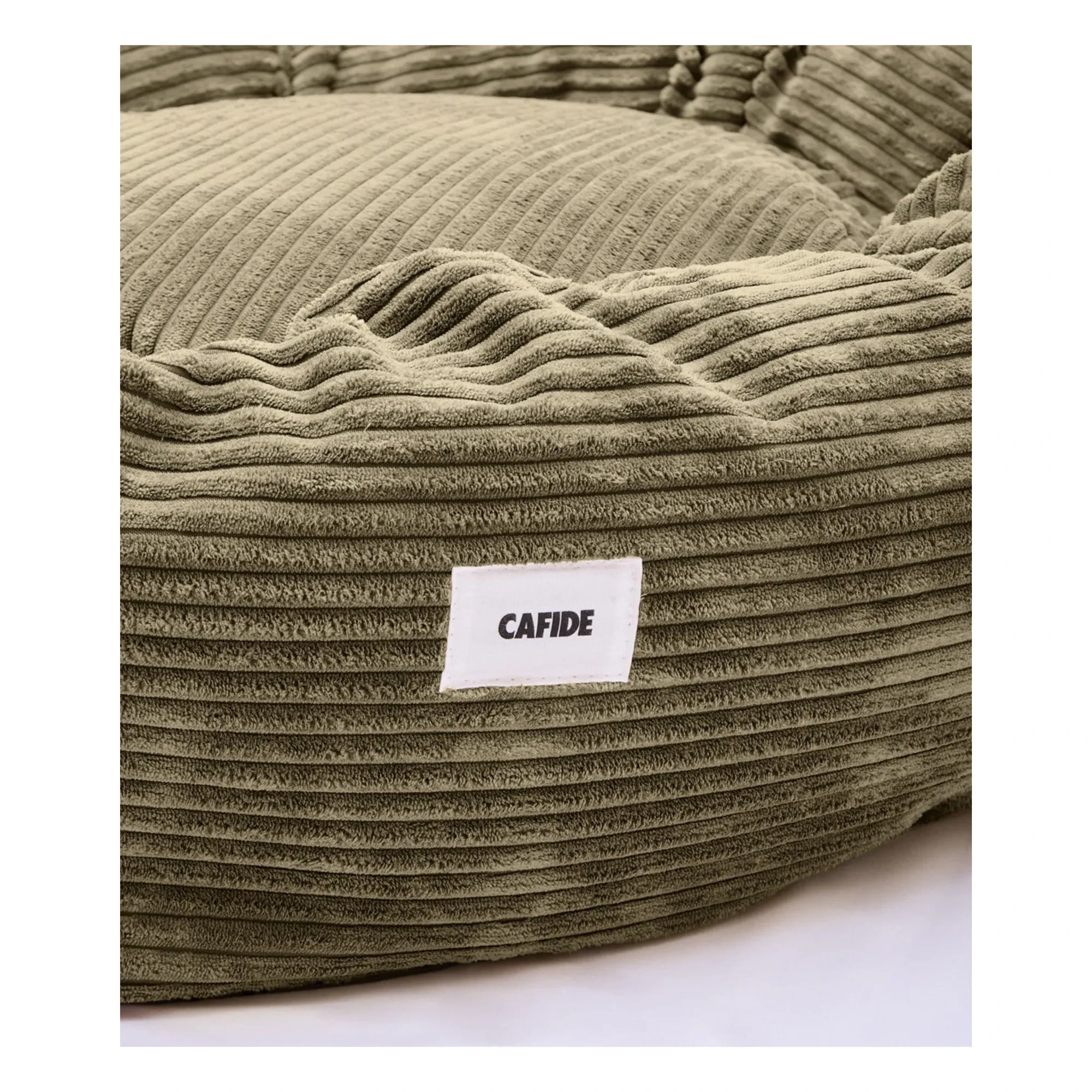 Cafide - Nuba Velvet Dog Bed | Green