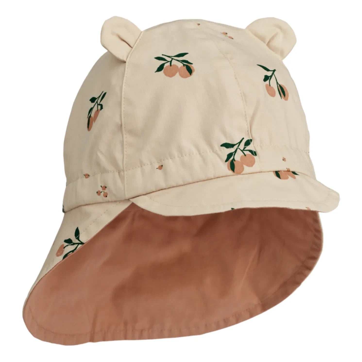 Liewood - Gorm Organic Cotton Double-Sided Baby Hat | Light Pink