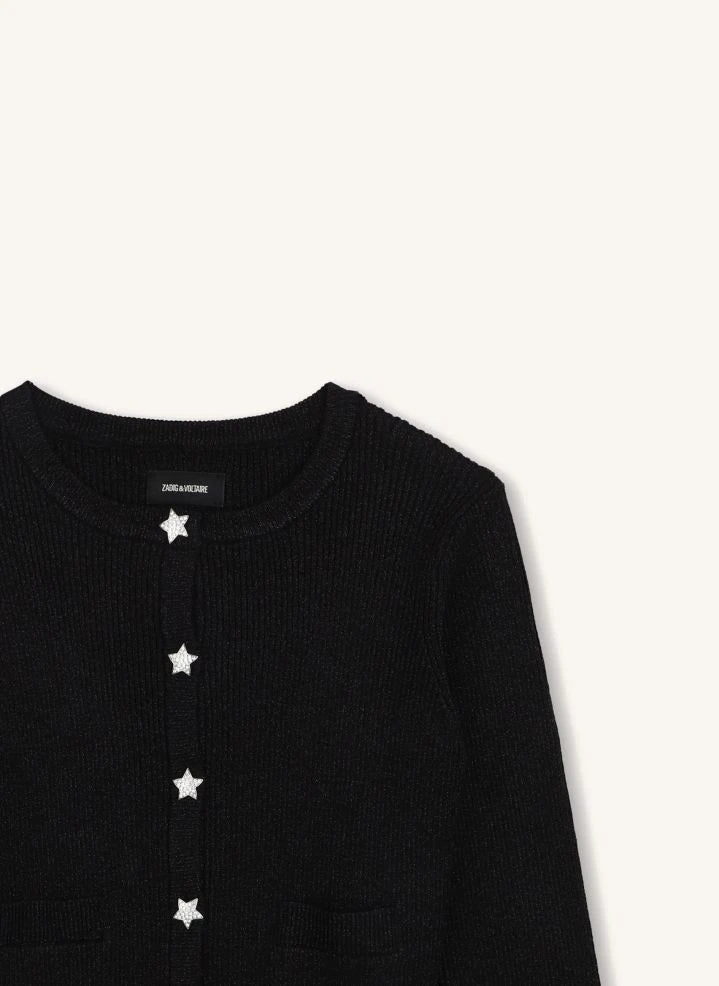 Zadig & Voltaire - Buttoned Star Vest | Black