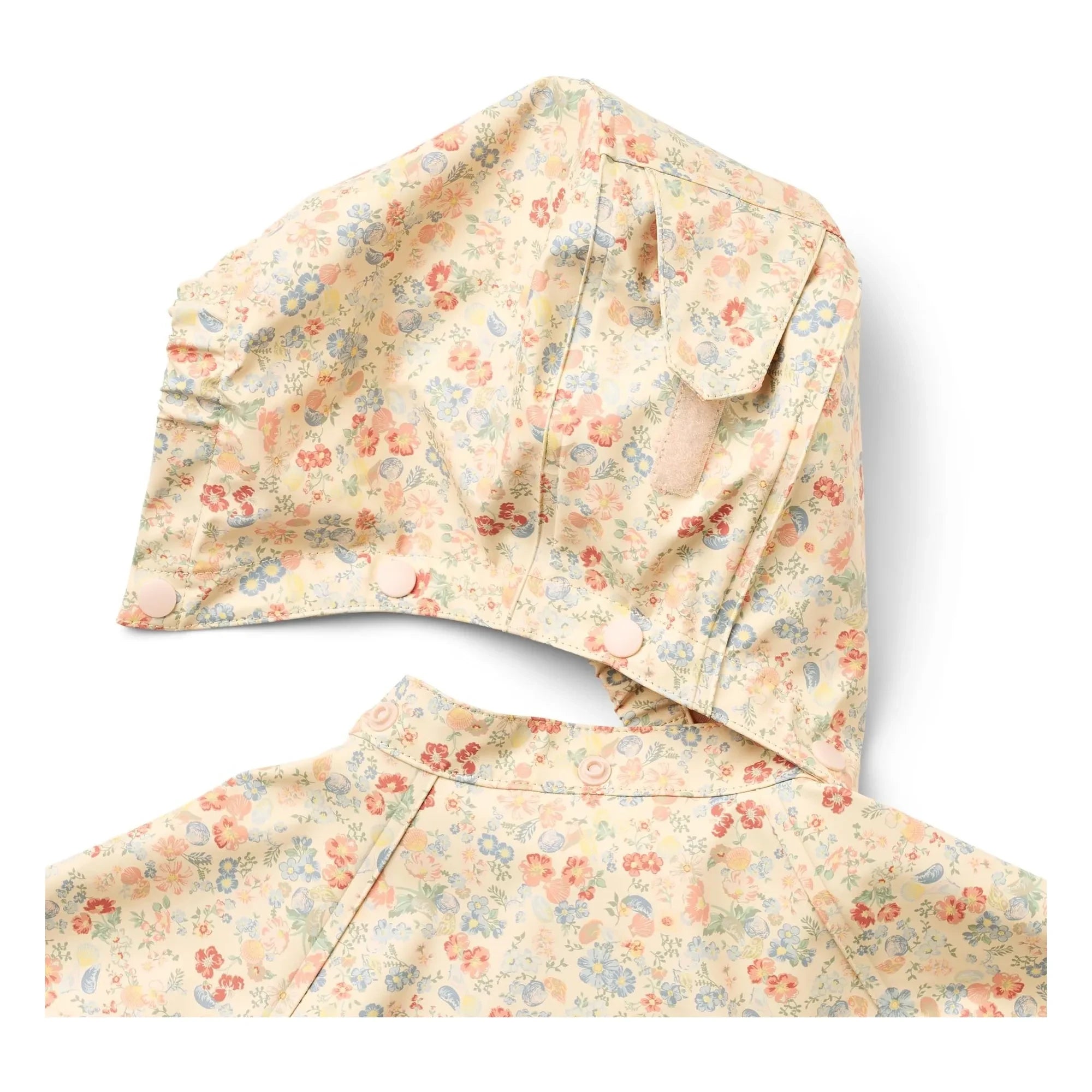 Wheat - Chardy Fleurie Recycled Fiber Waterproof Jacket | Apricot