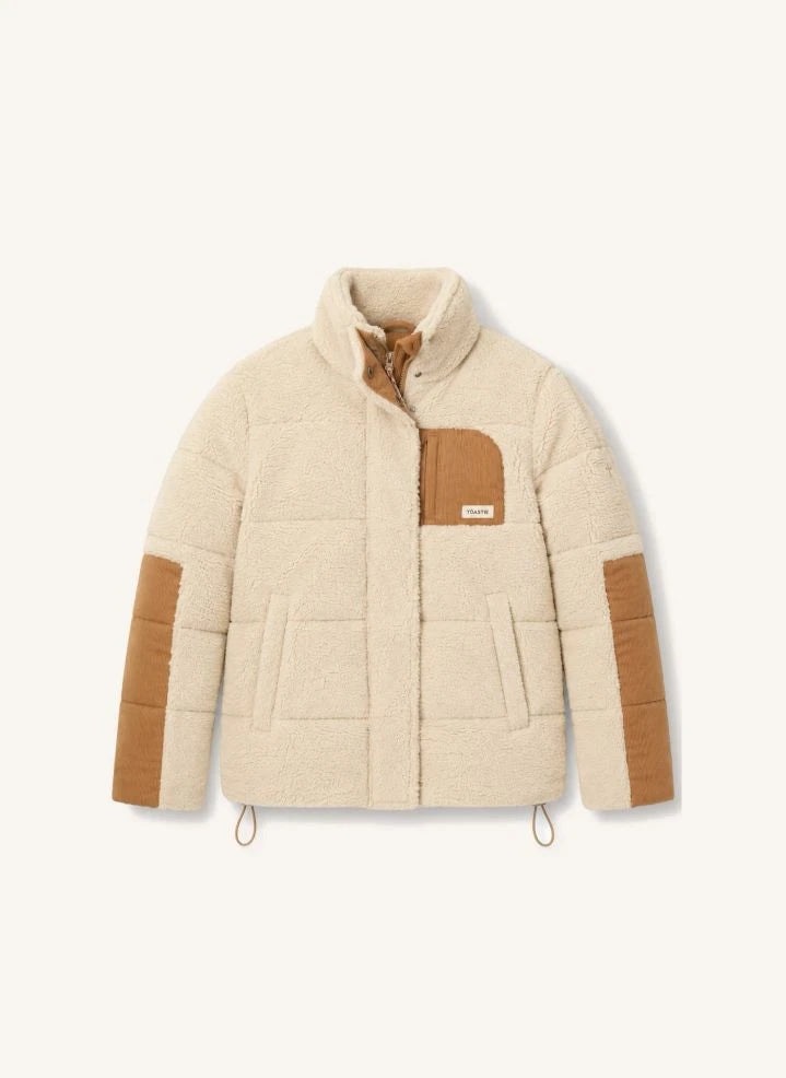 Töastie - Recycled Fiber Fleece Lined Helix Filled Jacket | Sand