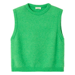 American Vintage - Vitow Wool Sleeveless Sweater | Green