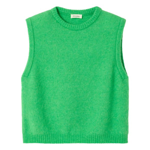 American Vintage - Vitow Wool Sleeveless Sweater | Green