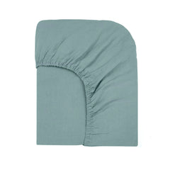 Communauté de biens - Washed Linen Sheet | Sky Blue