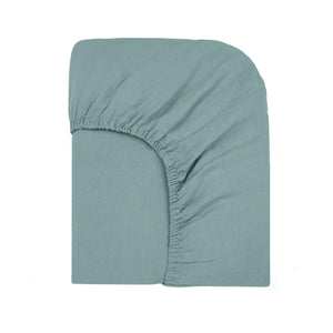 Communauté de biens - Washed Linen Sheet | Sky Blue