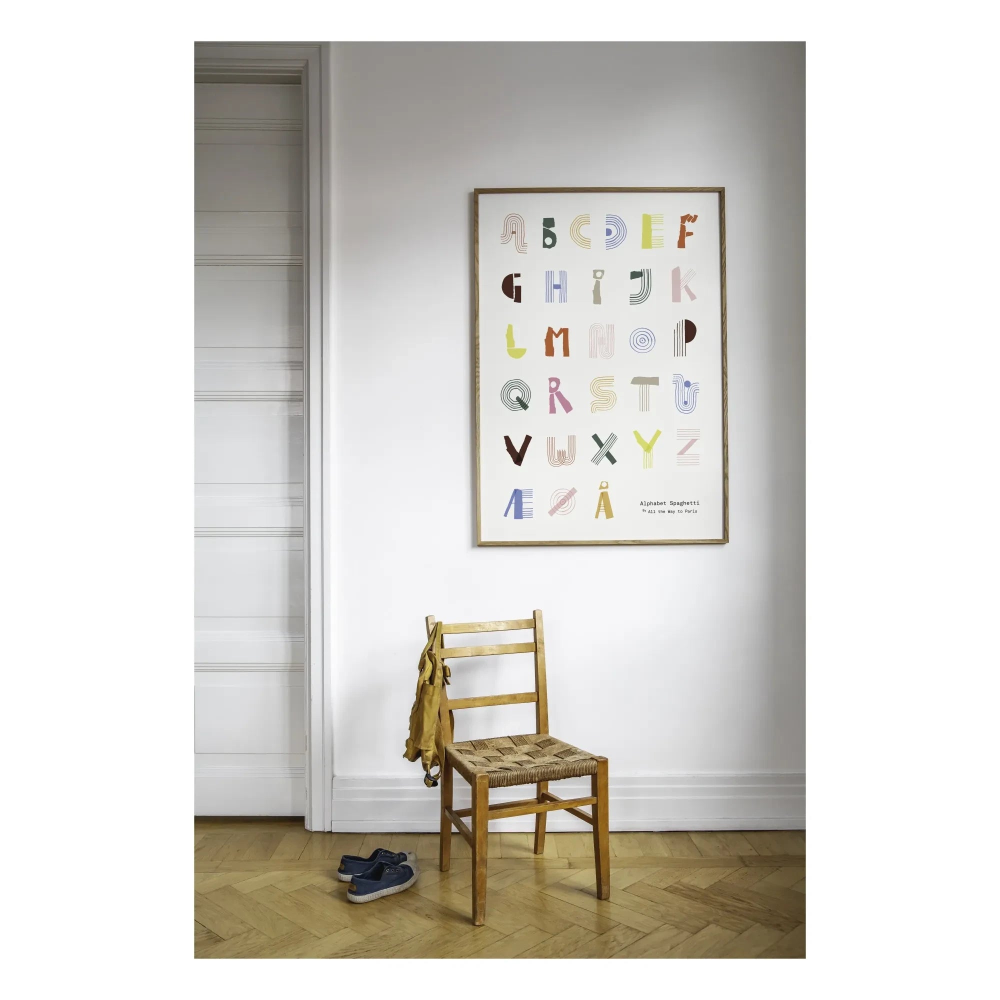 Mado - Alphabet Spagetti Poster