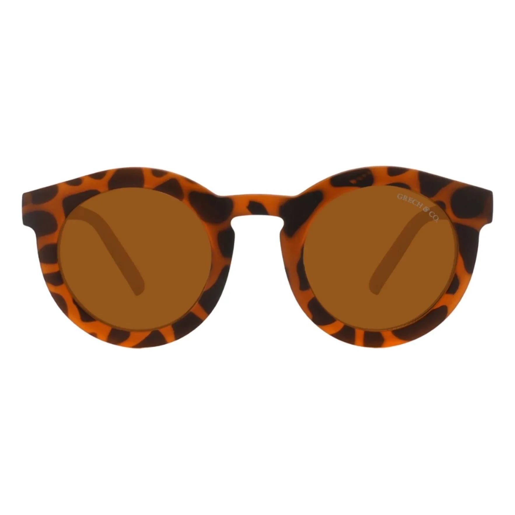 Grech & Co - Classic Ecaille Polarized Natural Fiber Sunglasses | Brown