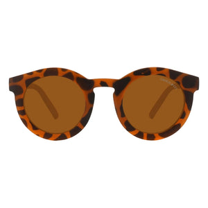 Grech & Co - Classic Ecaille Polarized Natural Fiber Sunglasses | Brown