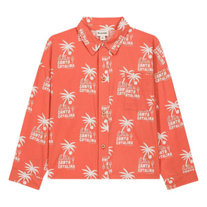 We Are Kids - Aurel Palm Shirt Organic Cotton | Orange