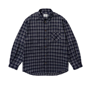 Kappy - Flannel Check Shirt | Dark Blue