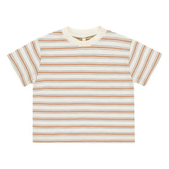 Rylee + Cru - Terry Striped T-Shirt | Ecru