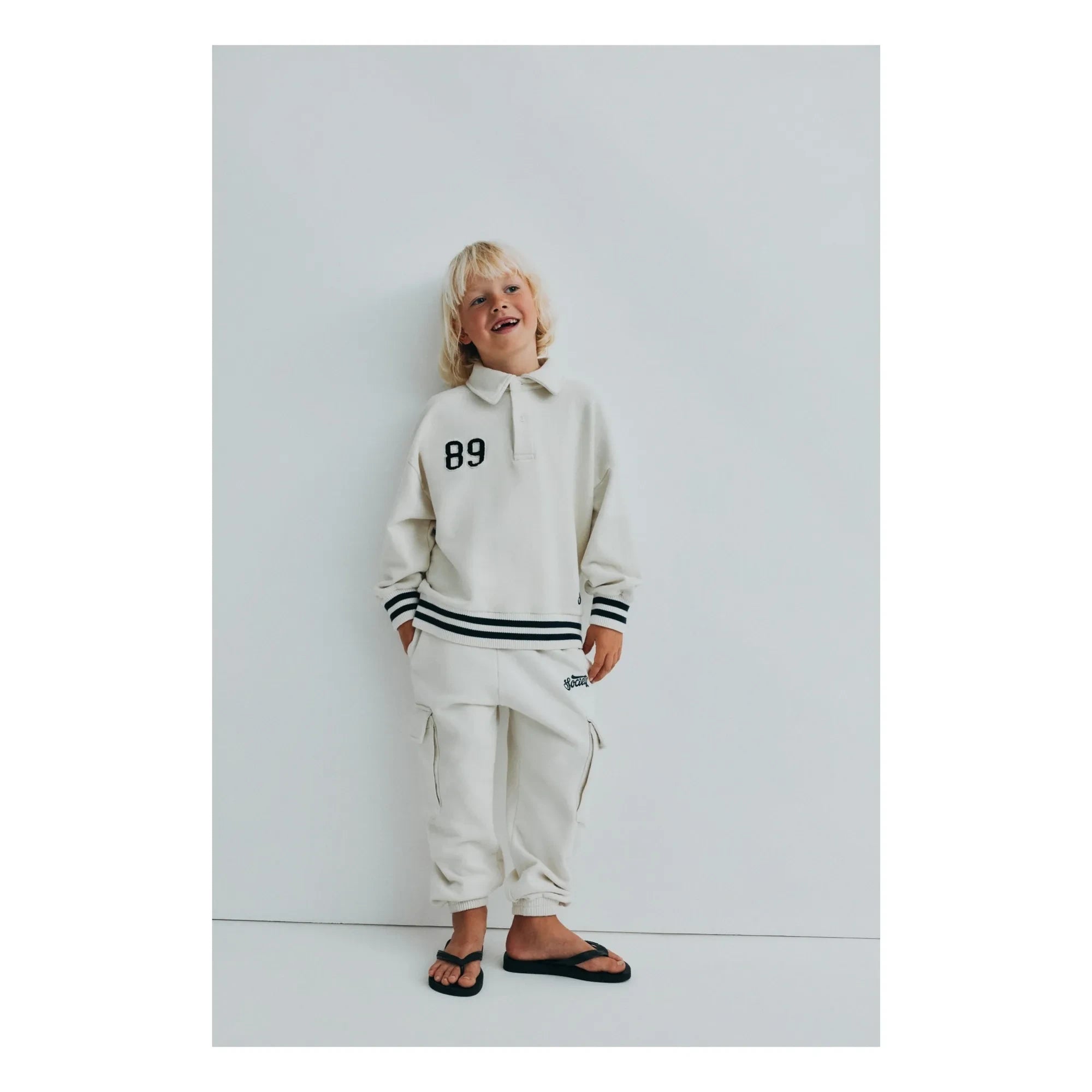 the new society - Jogger Kargo Finnia | Ecru