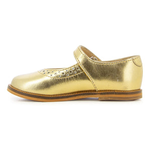 Clotaire - Tetel Perfo Ballerinas | Gold