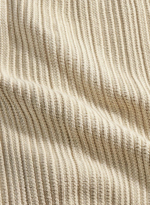 NN.07 - 6600 Organic Cotton Sleeveless Knitted Vest | Ecru