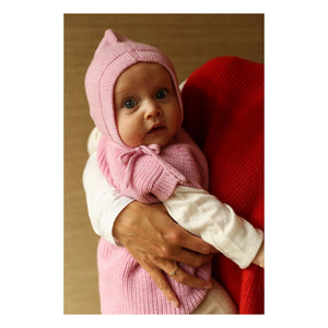 Hvid - Béguin Isidor Merino Wool | Pink