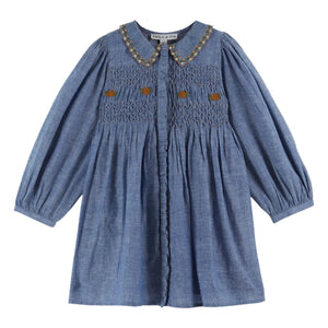 Emile et Ida - Blue smock dress