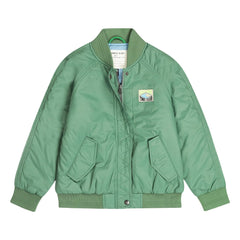 Tumble N'Dry - Coastal Recycled Fiber Bomber Jacket | Green