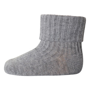 Mp Denmark - Ribbed socks | Gray