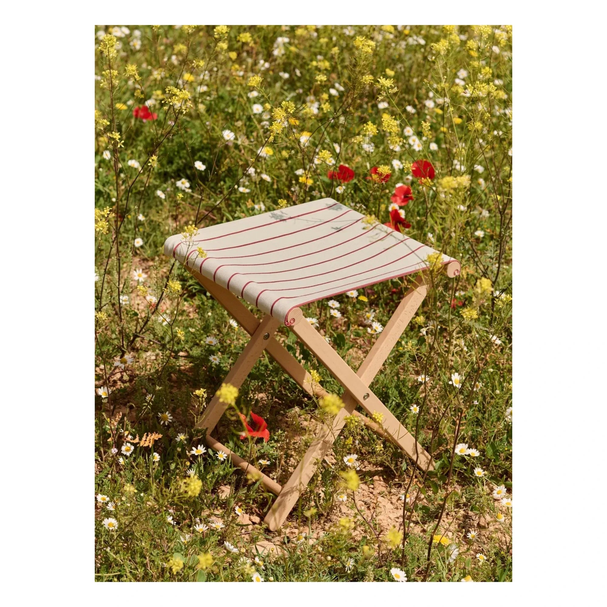 Hay - Outdoor Market Katlanır Tabure, Jasper Morrison | Bej