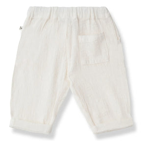 1+ in the family - Rupia Chiffon Pants | White
