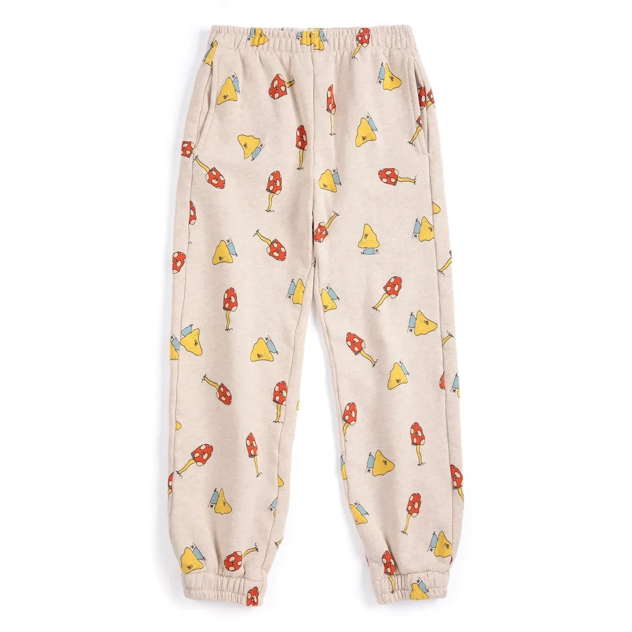 Bobo Choses - Organik Pamuk Mantar Jogger | Ecru