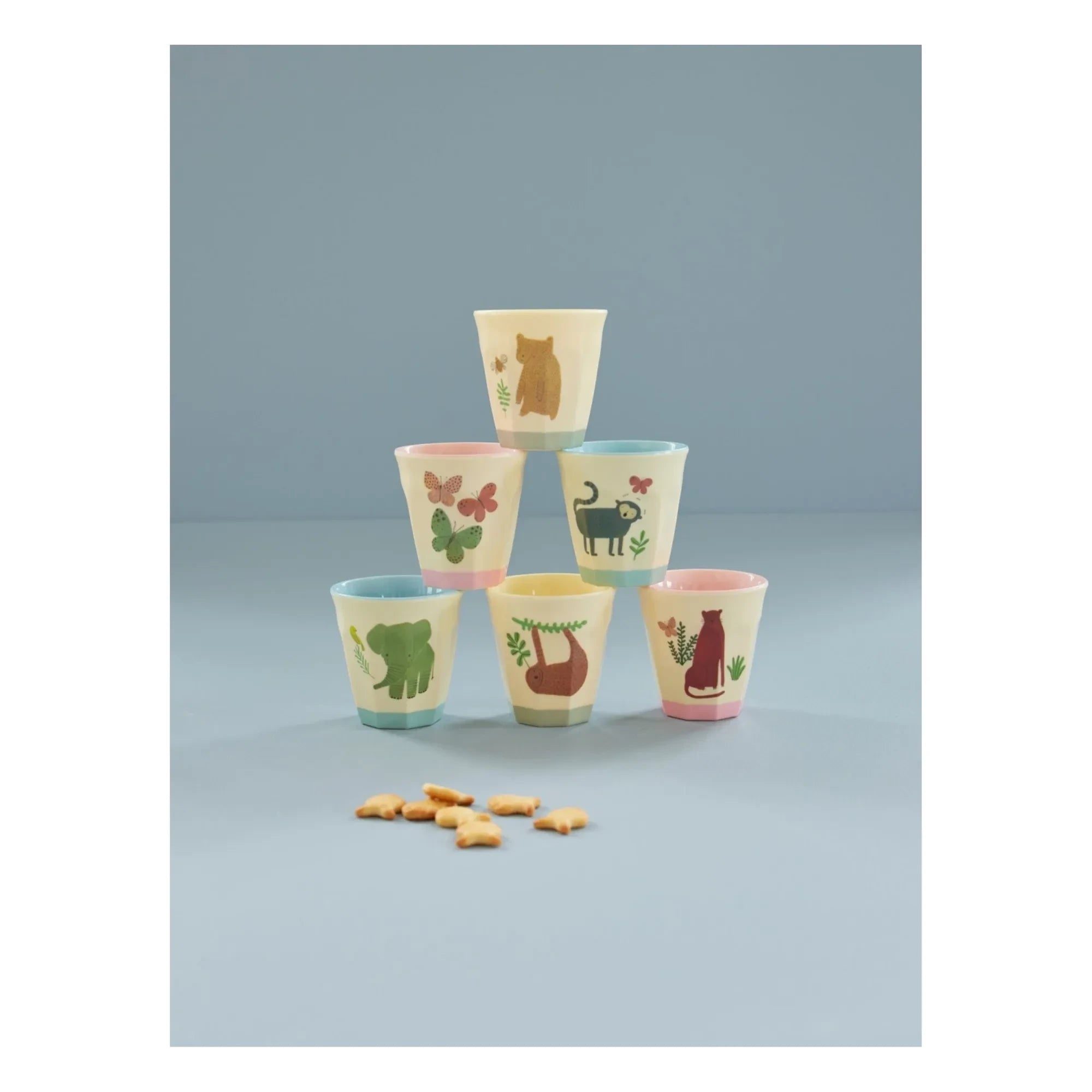 Rice - Sweet Jungle 6-Piece Glass Set