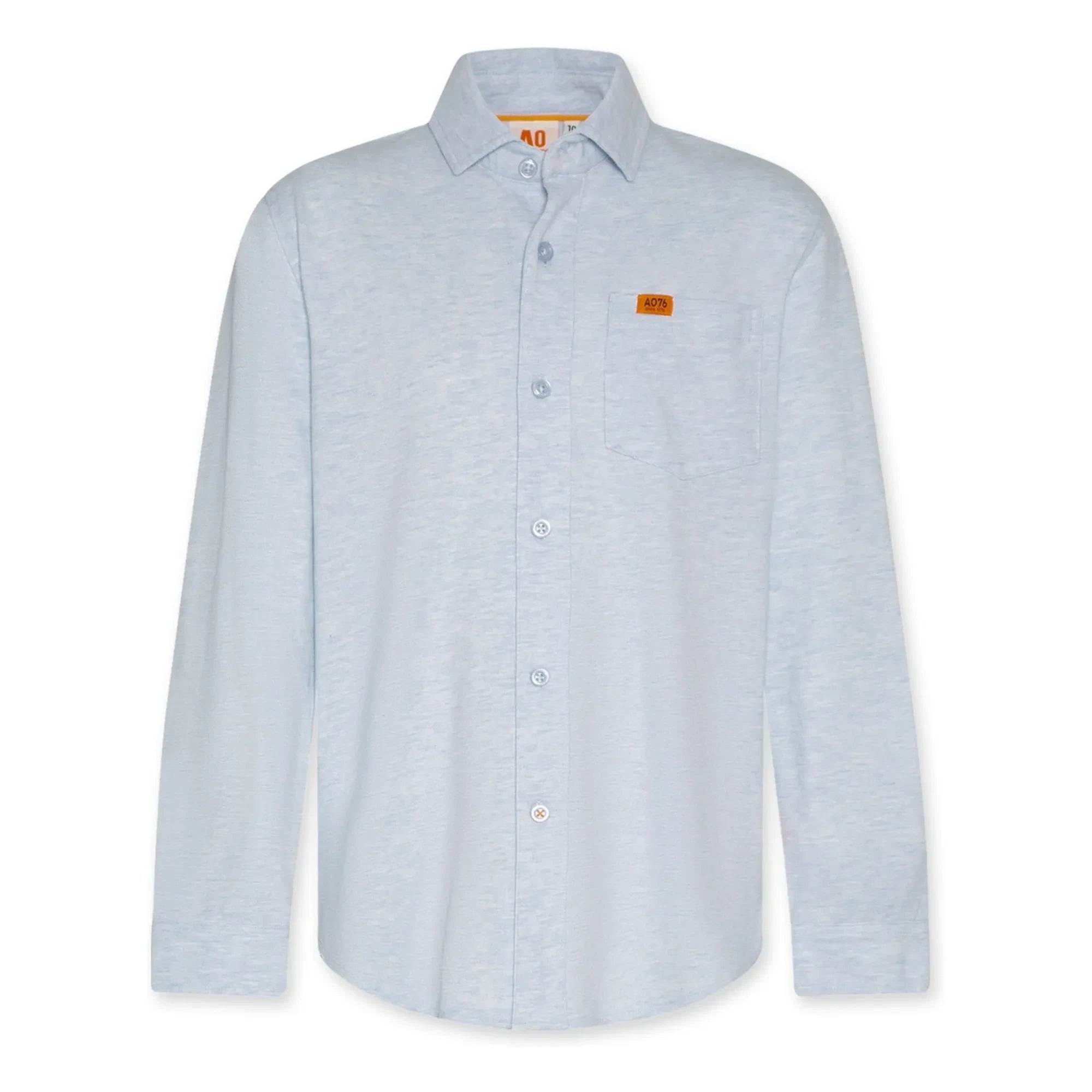 AO76 - Recycled Cotton Shirt | Blue