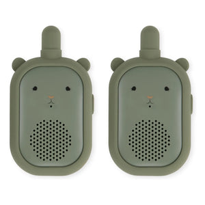 Konges Sløjd - Teddy Bear Walkie-Talkie | Green