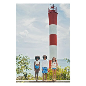 Pepita & Me - Wave Swimsuit | Blue