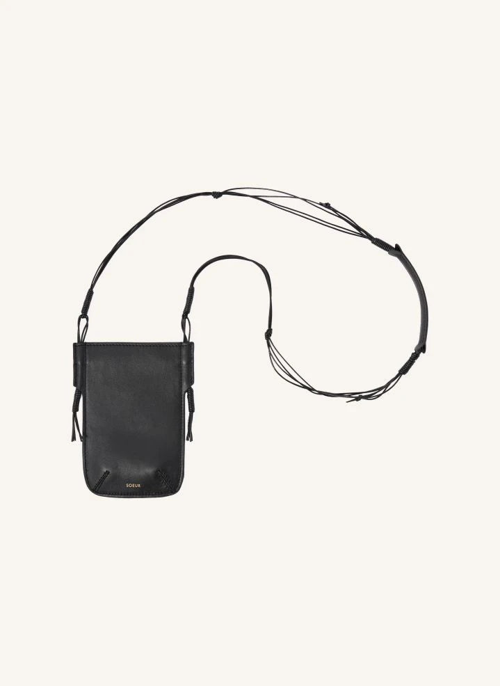 Soeur - Amaury Deri Telefon Kılıfı | Siyah