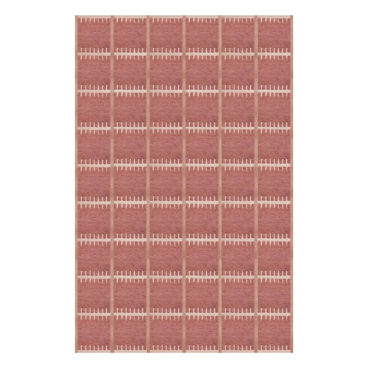 Layered - Wool Rug Lilly | Pink
