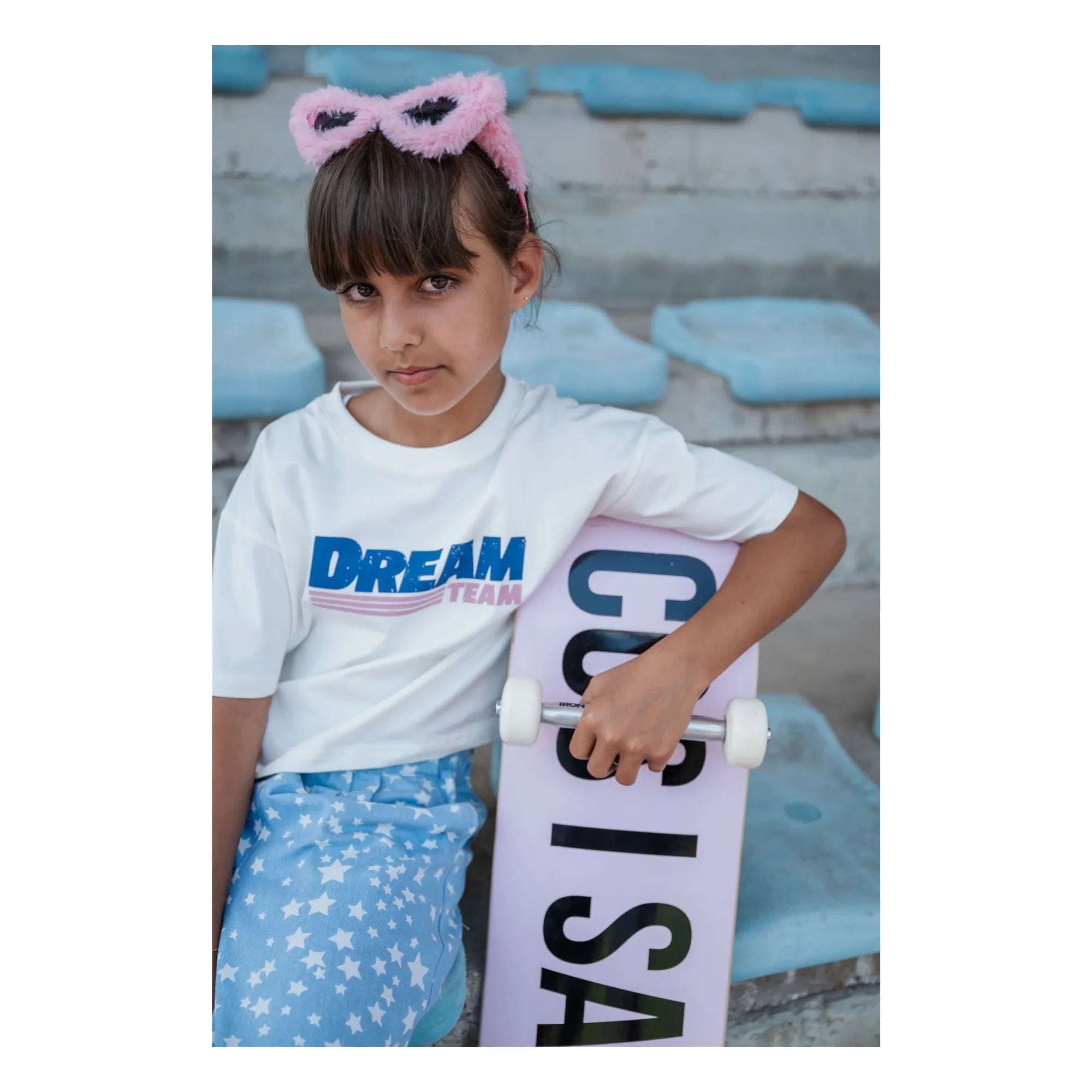 Cos I Said So - Dream Team Organik Pamuk Kısa Tişört | Beyaz