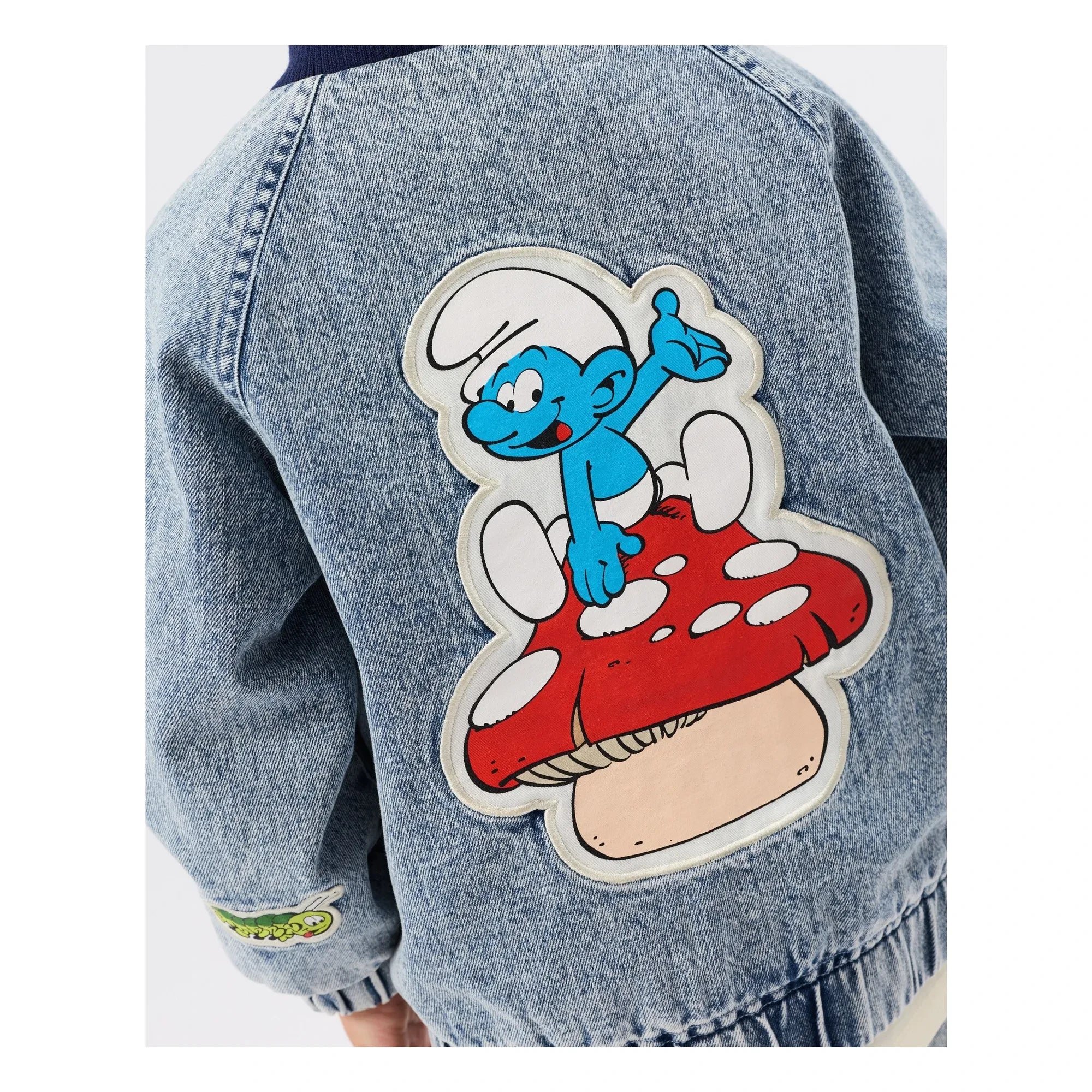 Goldie + Ace - Denim Ceket - Goldie + Ace x Schtroumpfs | Mavi