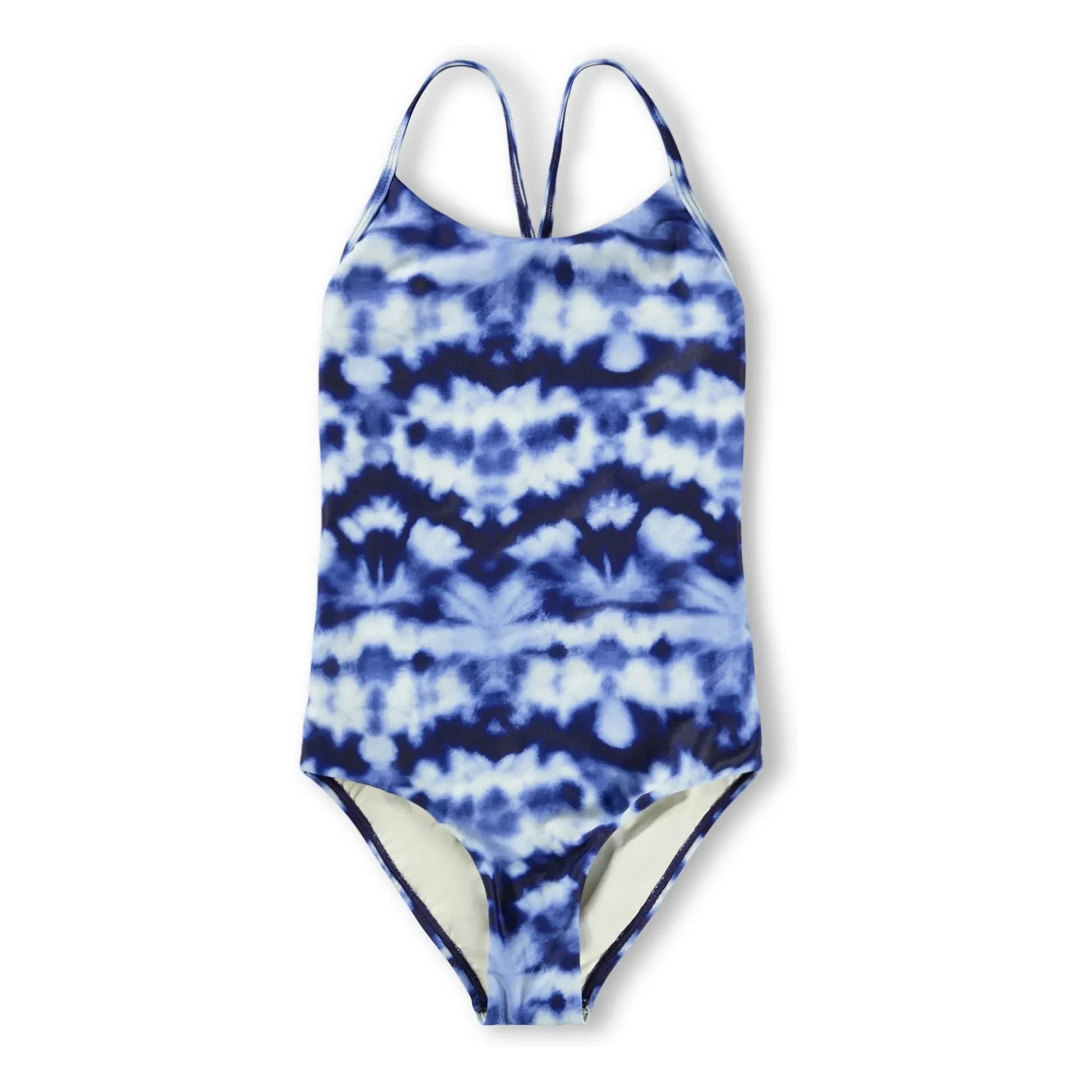 Molo - Nanna Tie-Dye Swimsuit Made from Recycled Fibers | Blue